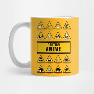 Anime Signs - Caution Mug